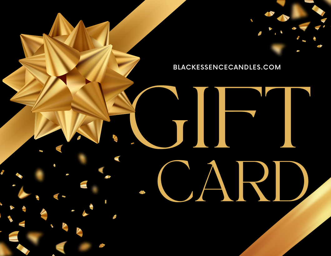 Black Essence Candles E- Gift Card