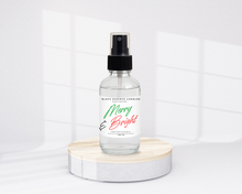 Load image into Gallery viewer, Merry &amp; Bright  Linen Spray

